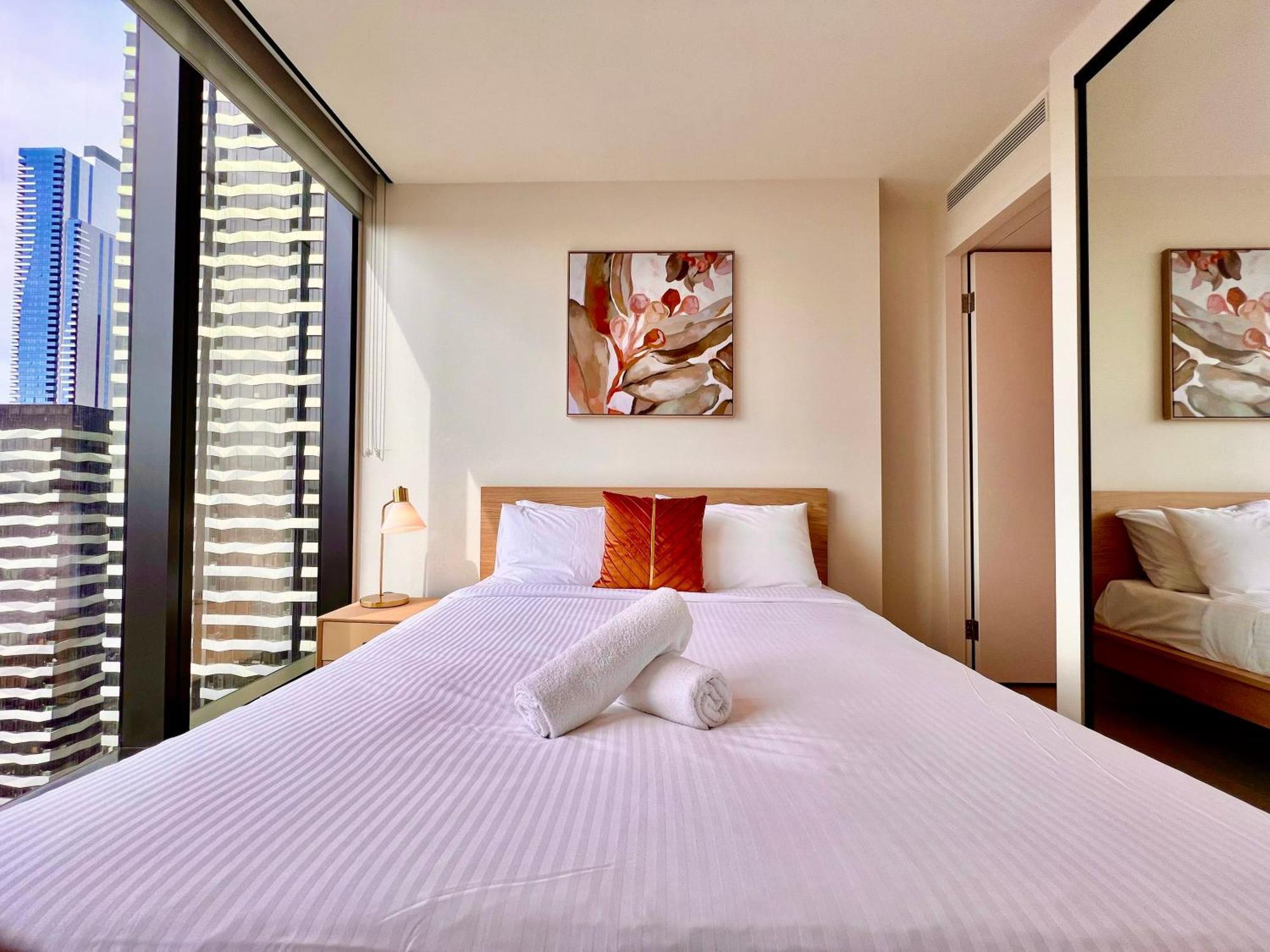 Highrise Best Location 2Baths Melbourne Buitenkant foto