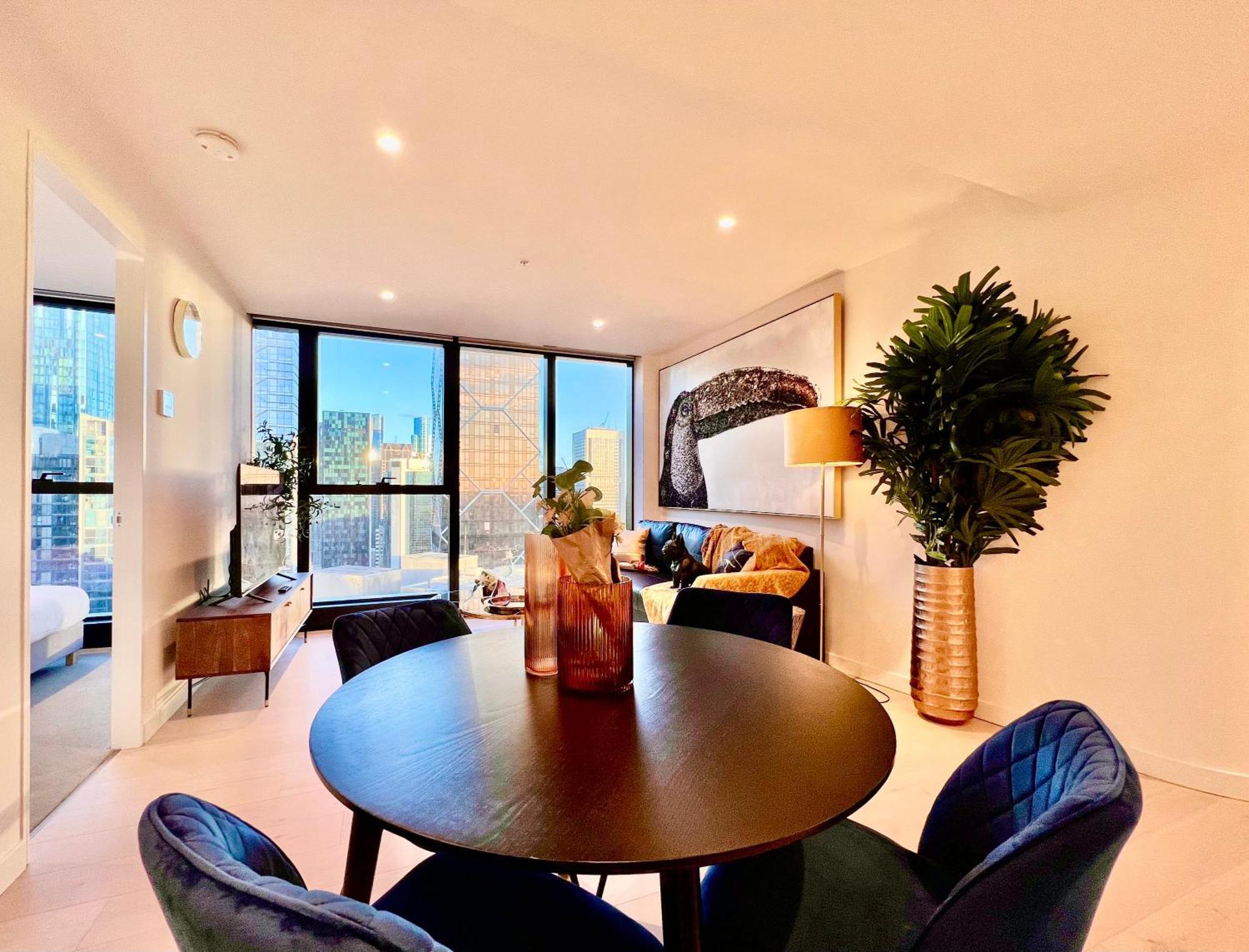 Highrise Best Location 2Baths Melbourne Buitenkant foto