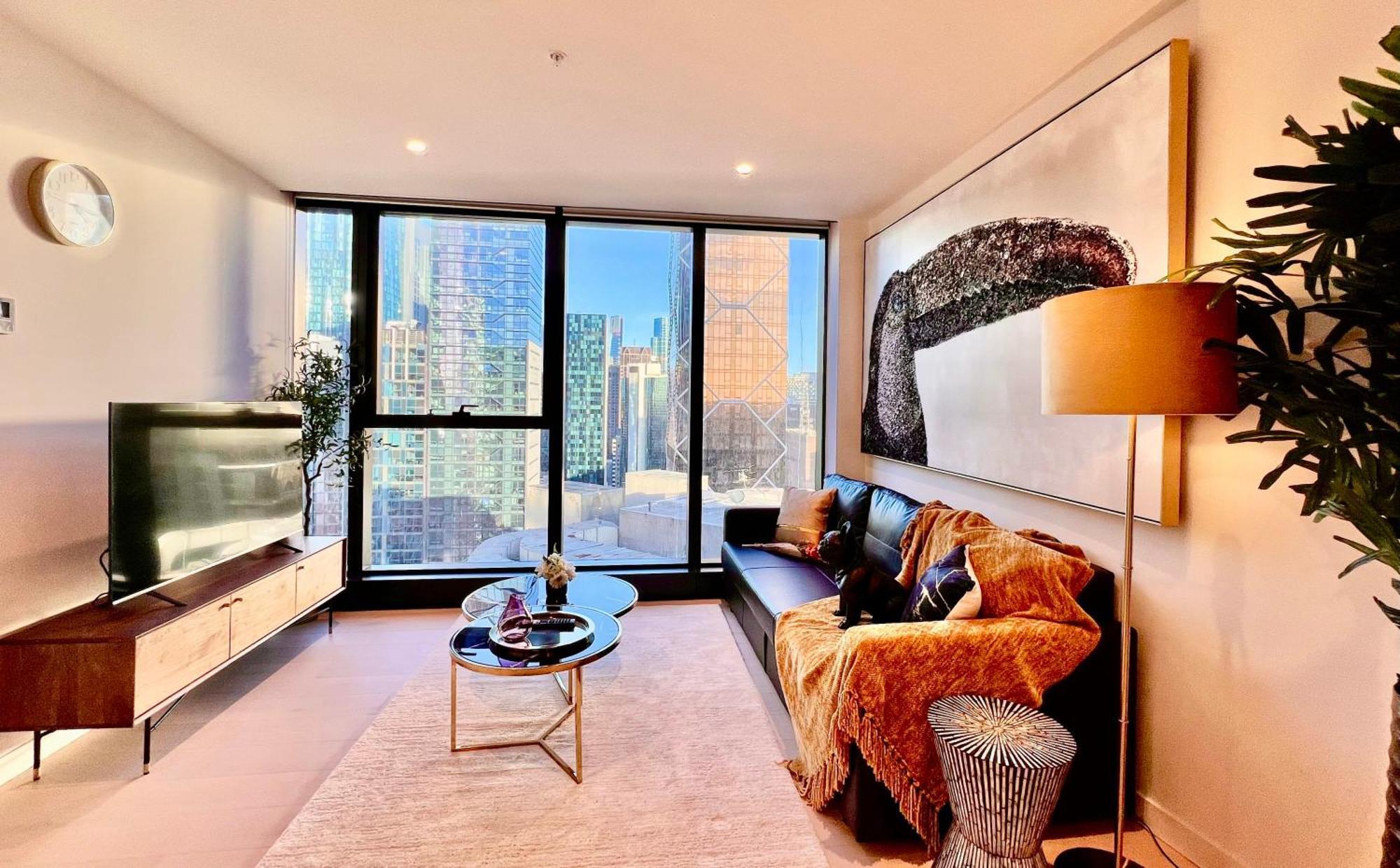 Highrise Best Location 2Baths Melbourne Buitenkant foto