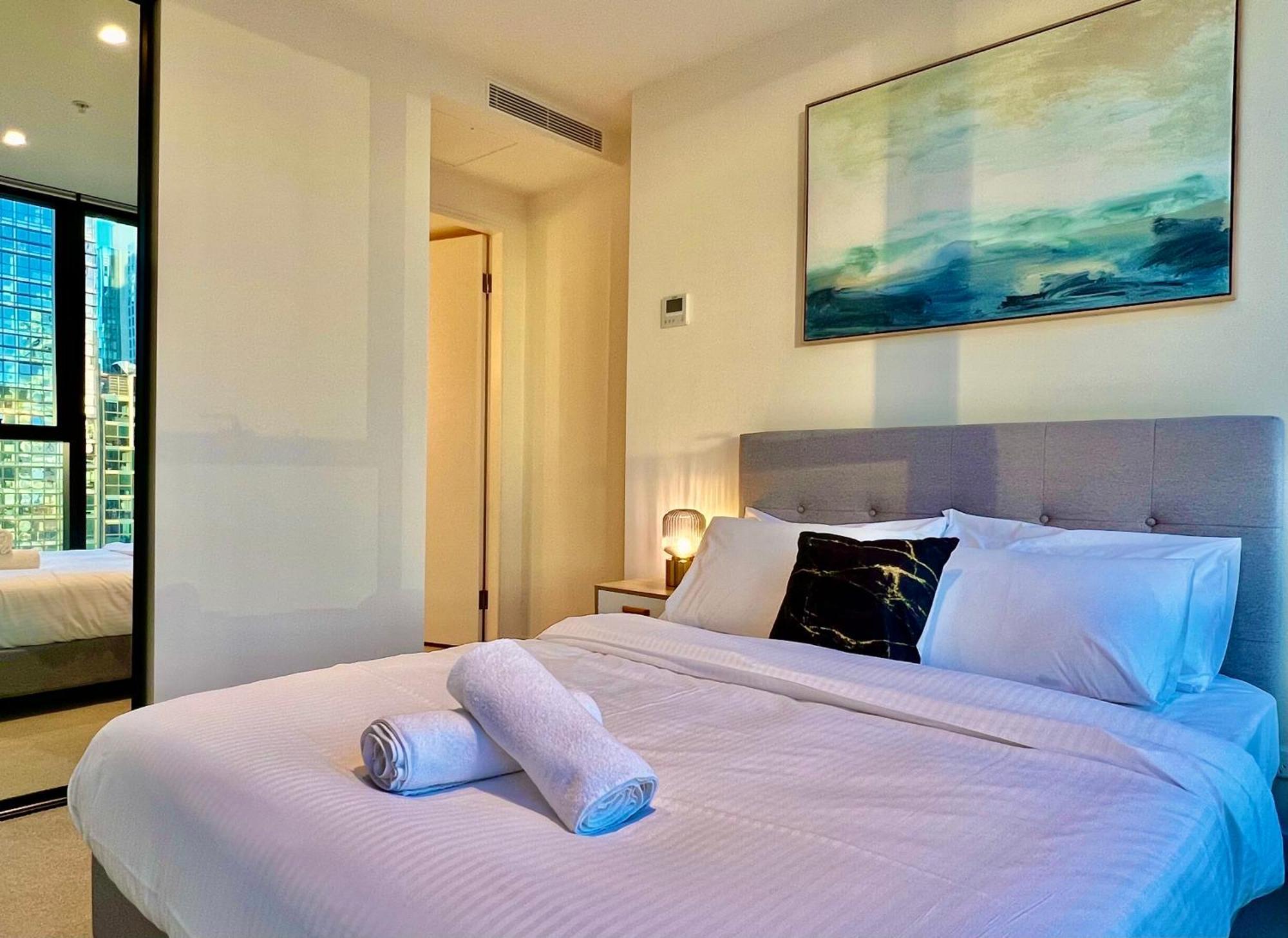 Highrise Best Location 2Baths Melbourne Buitenkant foto